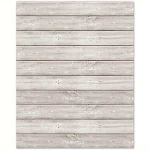 Mix the Media White Wood Plank Size 16X20